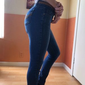 Vintage Dark blue jeans